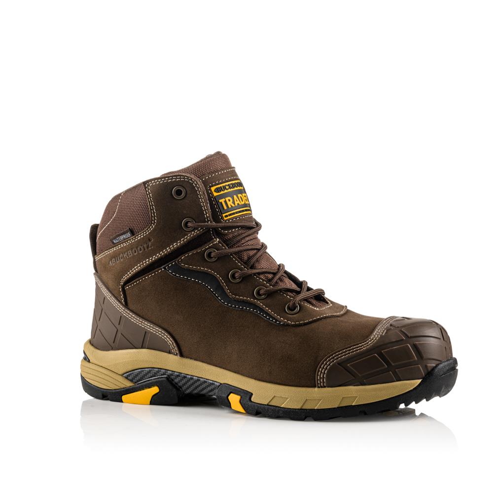 BUCKBOOTZ TRADEZ MIDDELHOOG BRUIN S3/SRC mt 44