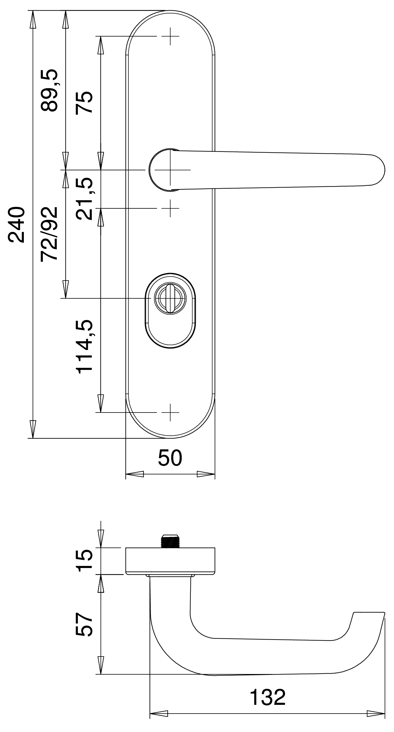 D7028 F9 PC72 vlh.garn. kerntrek kr/krD104 (dd 65-74mm), Rombus, SKG***® – foto 2