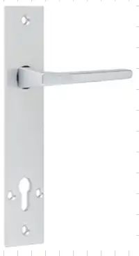 D2900 F1 vlh langsch. binnen vaste krukD125 / bev. rozet buiten pc110