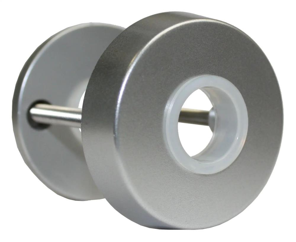 D6642 F1 rozettenpaar rond dik 12mm met krukgat (dd 35-44mm)