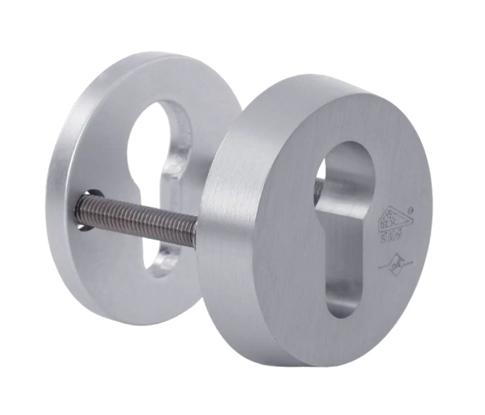 D7054 F12 vlh rozettenpaar rond pc/pc (dd 35-44mm), Den Bosch SKG***®