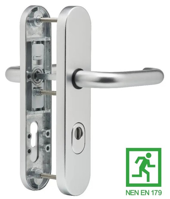 D8866P F1 PC72 vlh. garn. kerntrek vastdraaibaar kr/kr D103P-9mm (EN 179) zonder bevestigingen,