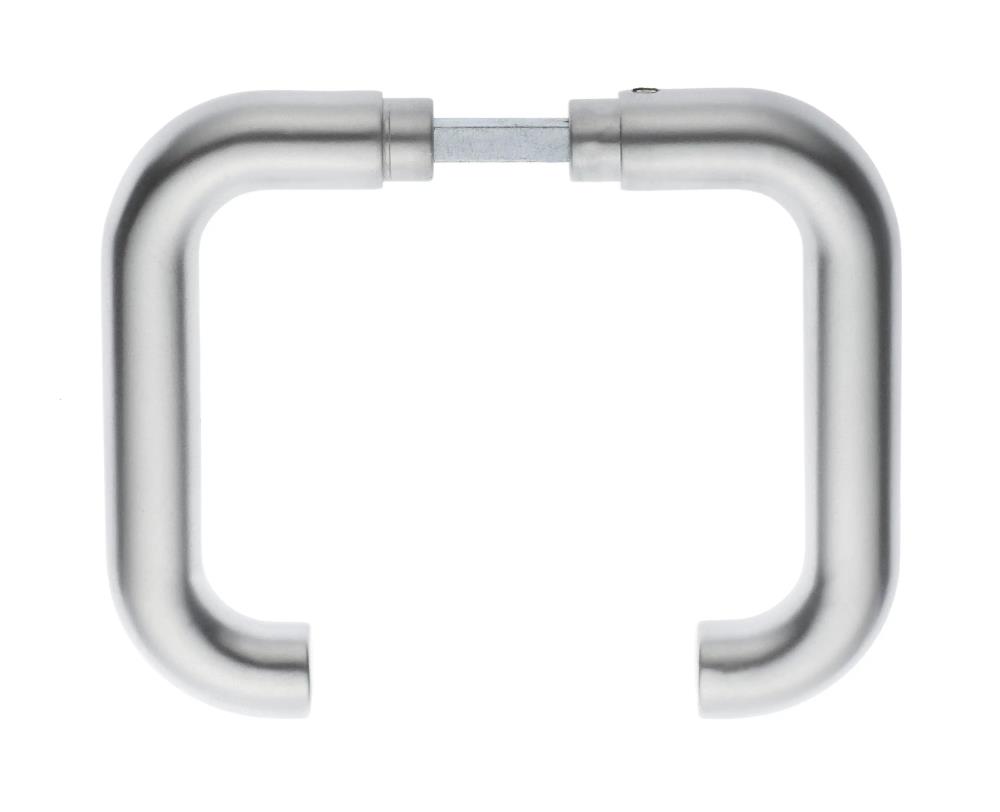 D103VER65 F1 alum. deurkrukken paar verlengd, dd 55-64mm