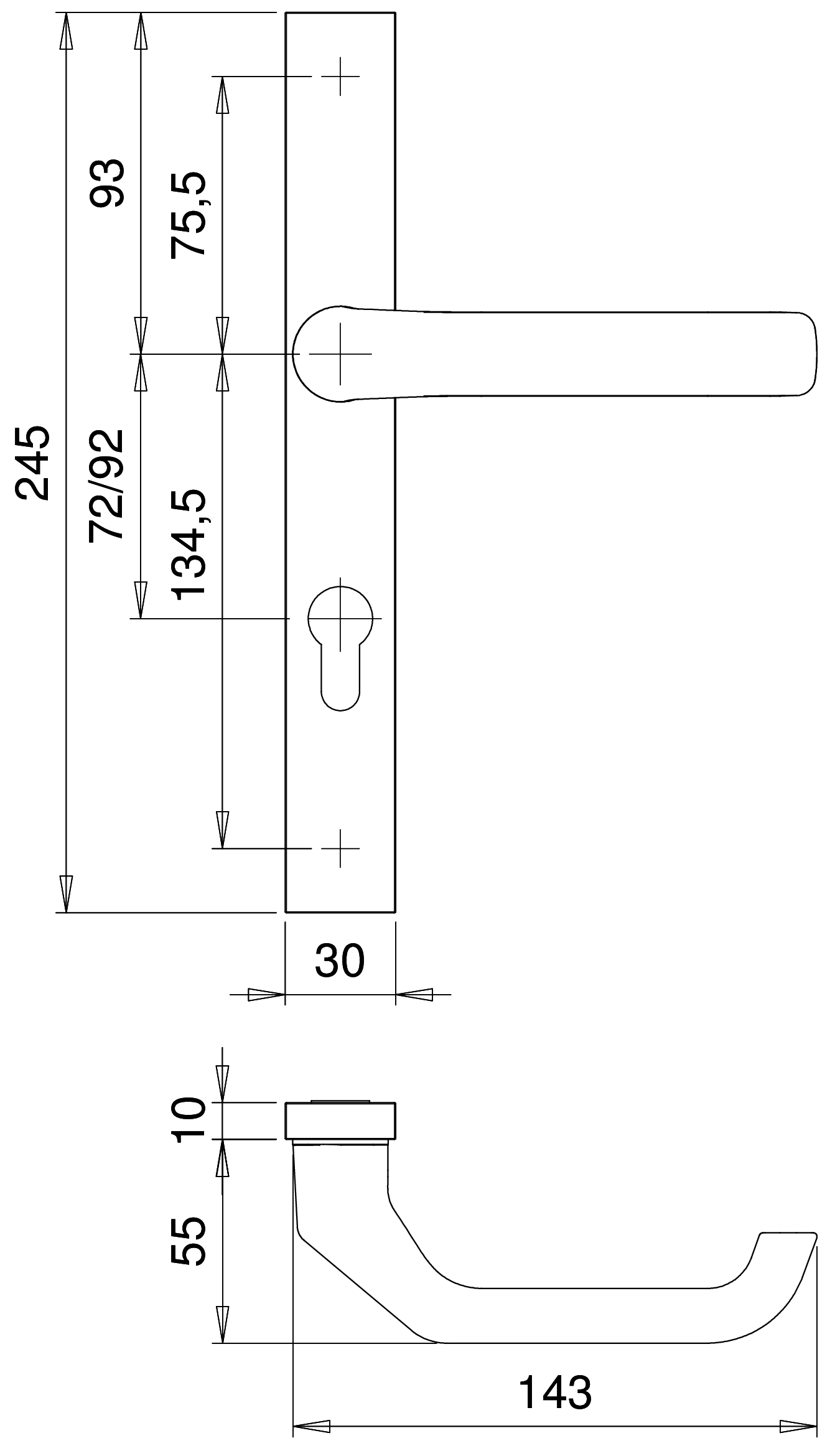 D320 F1 PC55 vlh.garn. smal kr/krD137 (dd 35-44mm), Breda, SKG**® – foto 2