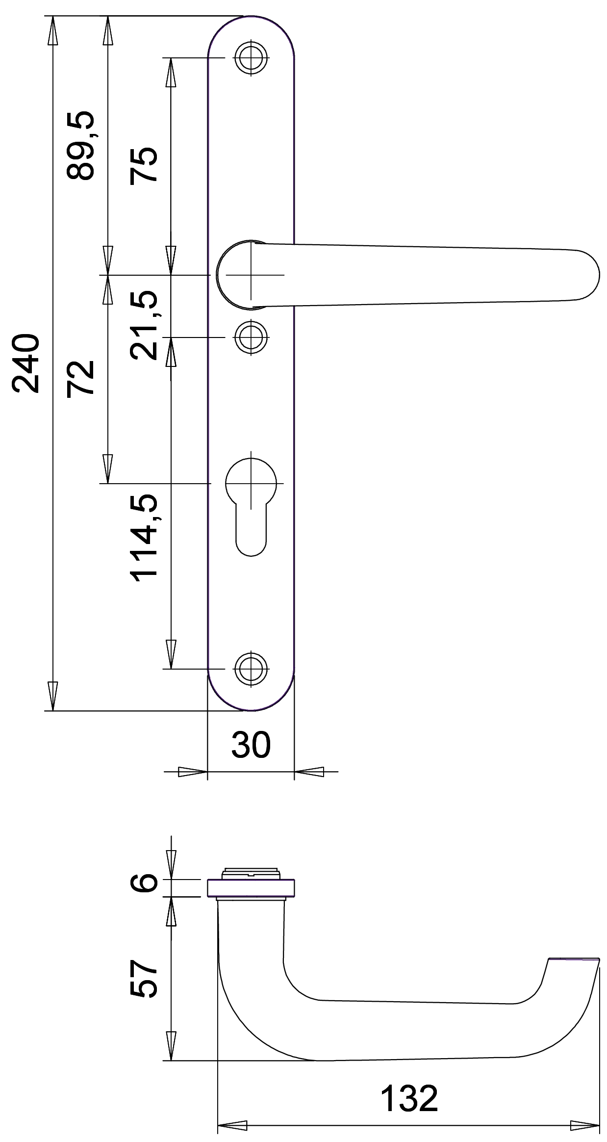 D322 F1 PC55 vlh.garn. smal kr/krD104 (dd 35-44mm), Brabant, SKG**® – foto 3