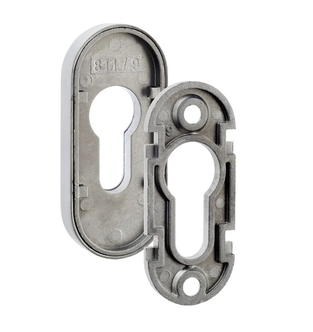 D811/6 F1 smaldeur schuifrozet pc 6mm afgerond – foto 2
