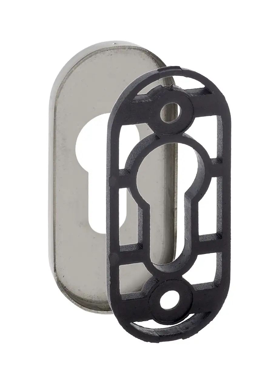 D813/6 F1 smaldeur kliprozet blind 6mm  afgerond – foto 2