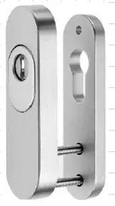 D8900/2 F1 smaldeur afgeronde pc buitenrozet kerntrek (dd 65-74mm), 2-gaten onder, geen SKG***®