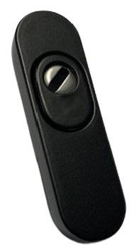 D8900 F14 smaldeur afgeronde pc rozettenpaar kerntrek (dd 65-74mm), 2-gaten onder, geen SKG***®