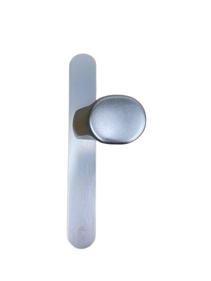 D2046BL F1 afgerond vlh. smal buitenschild met greep K22-blind,  Kronos SKG**®, zonder bevest.