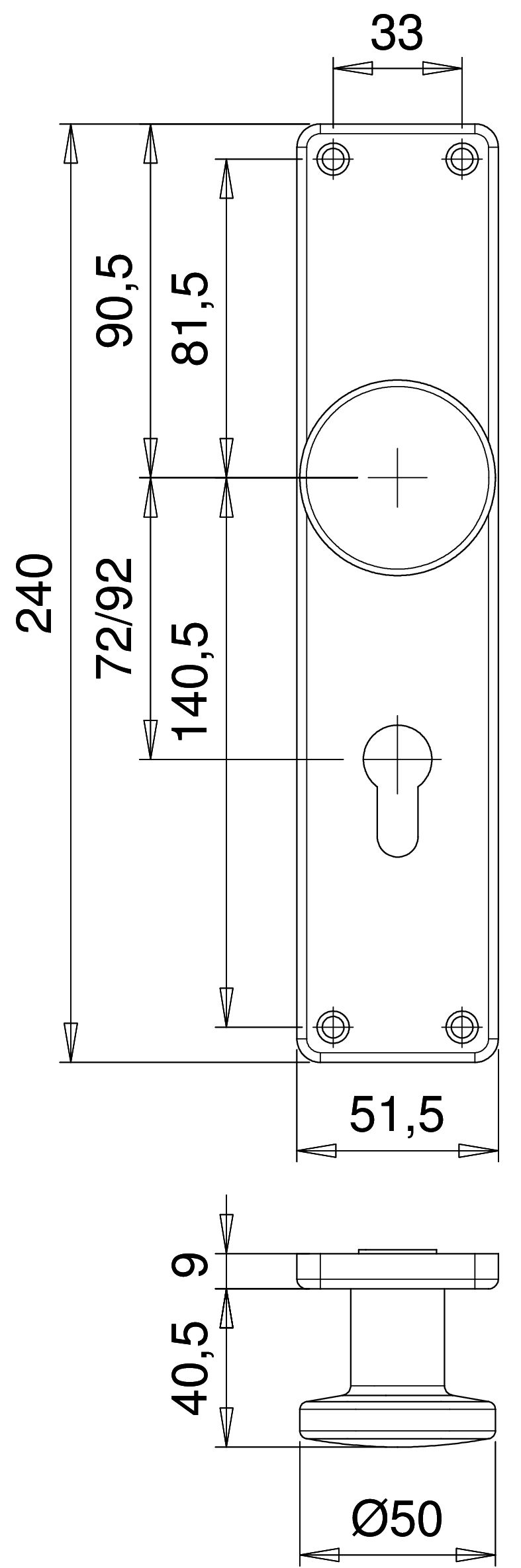 D344KPC72 F1 renovatie knoplangschild pc72 – foto 2