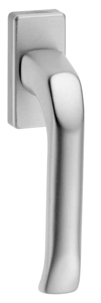 D1001 F1 venstergreep op rechth. rozet, stift 7x35mm