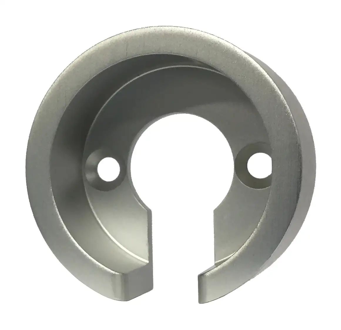 D0451 F1 alum. beschermring voor elektronische knopcilinder Ø 43x18mm, inw. Ø 34x15mm 