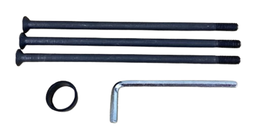 H8541 HAFI complete bevestigingset gr/kr (dd 130-140mm) handmatig inkortbaar