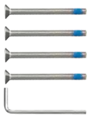 HM450-Kl-3 HAFI schroevenset 4x M4x50 (dd 37-52mm)