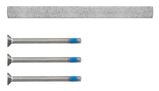 Dikkere deur set tbv H545 kr/kr garn. voor dd 75-85mm