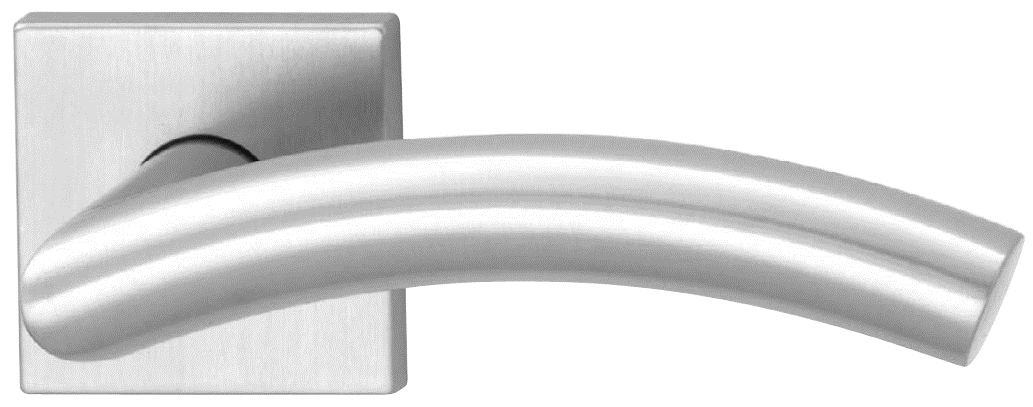 H206-283-844-KL-3 Rs HAFI RVS vierkante rozet-wisselgarn. vaste knop+kruk (dd 37-50mm) – foto 2