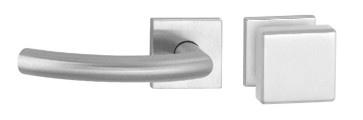 H207-283-844-KL-3 Ls HAFI RVS vierkante rozet-wisselgarn. vaste knop+kruk (dd 37-50mm)