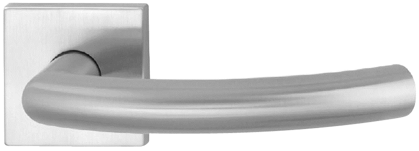 H207-283-844-KL-3 Rs HAFI RVS vierkante rozet-wisselgarn. vaste knop+kruk (dd 37-50mm) – foto 2