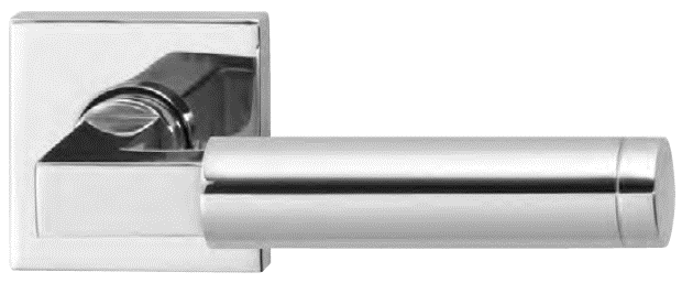 H218-844-KL-3 HAFI RVS krukkenpaar op vierkante krukrozetten (dd 37-50mm)