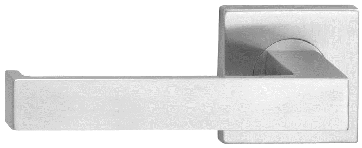 H229-283-844-KL-3 Ls HAFI RVS vierkante rozet-wisselgarn. vaste knop+kruk (dd 37-50mm) – foto 2