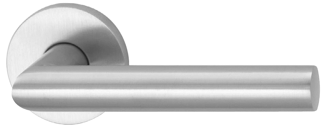 H203-KL-C4/2 HAFI RVS krukkenpaar 360º op ronde rozetten (dd 46-59mm)