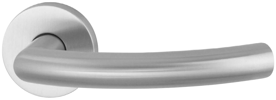H207-KL-C4/2 HAFI RVS krukkenpaar 360° op ronde rozetten (dd 36-49mm)