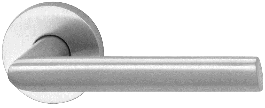 H208-KL-C4/2 HAFI RVS krukkenpaar 360° op ronde rozetten (dd 36-49mm)