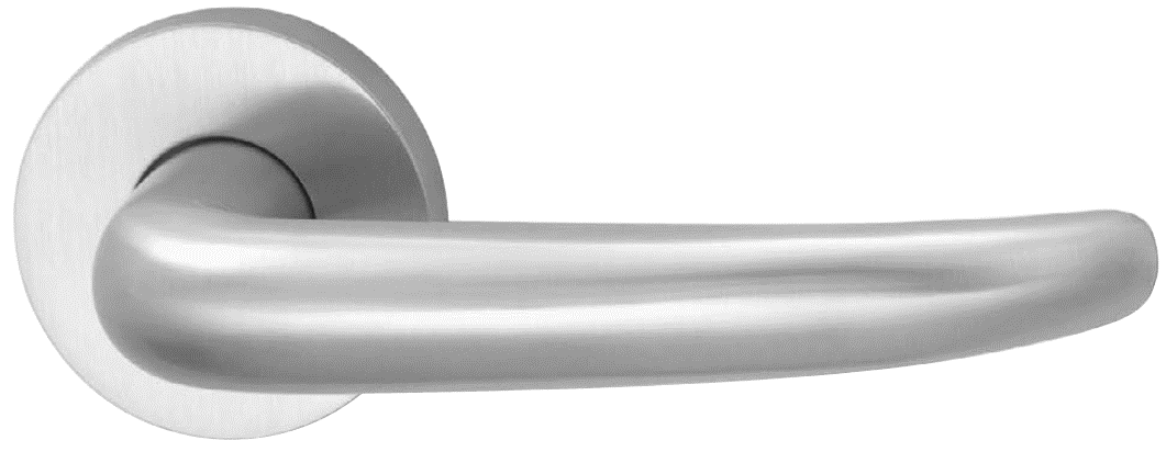 H299-KL-C4/2 HAFI RVS krukkenpaar 360º op ronde rozetten (dd 36-49mm)