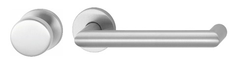 H224XL-280-830-KL-C4-3 Rs HAFI RVS rozet-wisselgarn. vaste knop+XL-ITS kruk (dd 36-49mm)