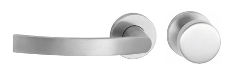 H253XL-280-830-KL-C4-3 Ls HAFI RVS rozet-wisselgarn. vaste knop+XL-ITS kruk (dd 36-49mm)