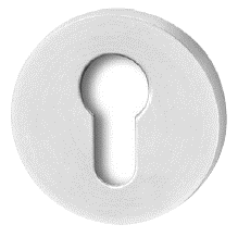 H831-KL-C4 HAFI RVS binnen rozettenpaar rond PC (dd 36-49mm)