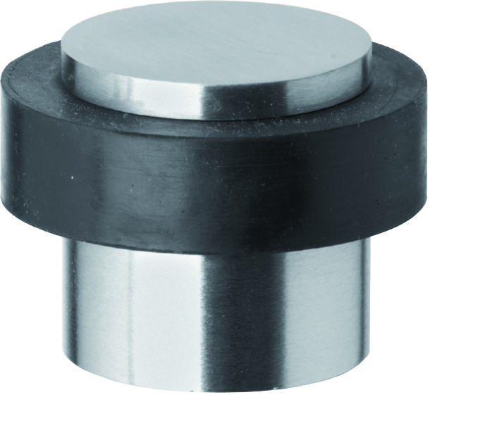 H985 HAFI RVS vloerbuffer + zwart rubber