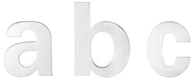 Huis-Letter A HAFI RVS hoogte ±110mm