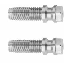 H7401 HAFI bevest. set enkelzijdige montage voor rvs deurgreep M12 x 25mm
