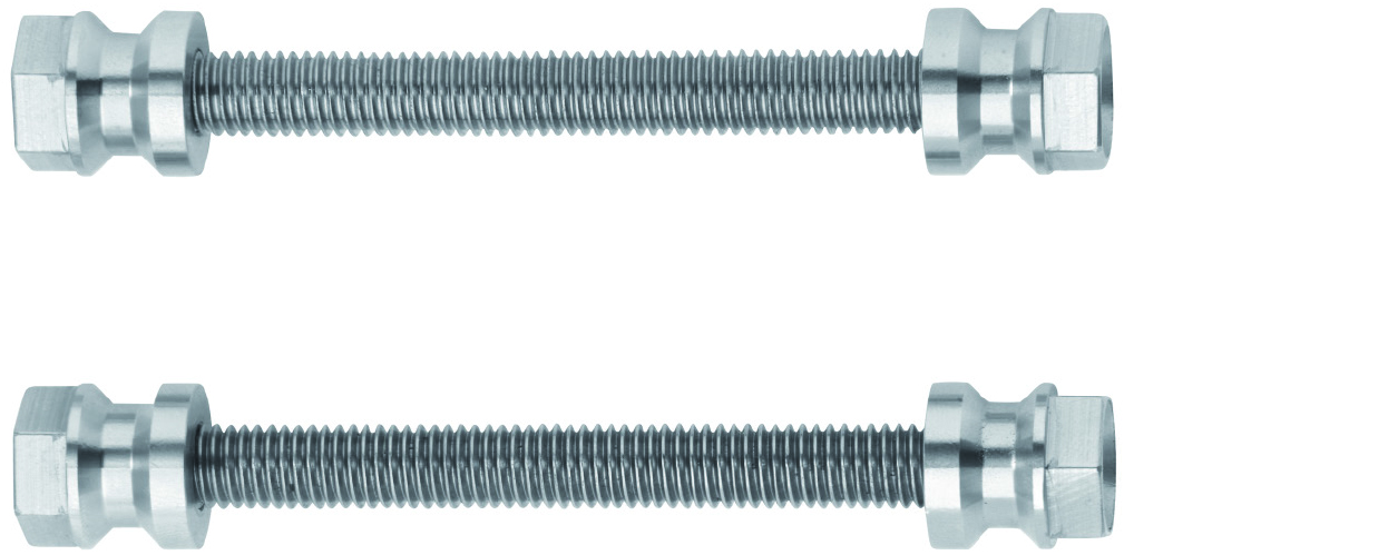 H7402 HAFI bevest. set paargewijse montage voor rvs deurgreep dd 36-48mm / M8