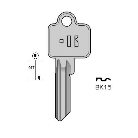 Cilindersleutel staal, BK15, BK15, BK-7D, KSC50DN, 1900, BKS000, L03A