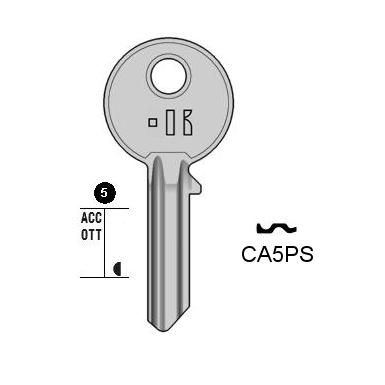 Cilindersleutel staal, CA5PS, CS7R, CI-5IP, C5PS, 74450,5, ABS19L, L157