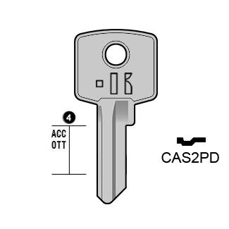 Cilindersleutel staal, CAS2PD, CIS2, CIS-3, CIS2, CAS11