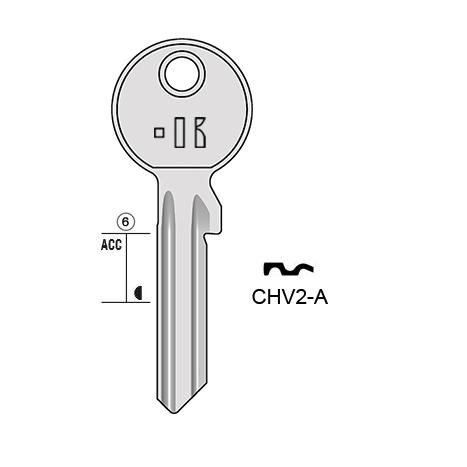 Cilindersleutel staal, CHV2-A