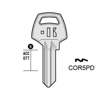 Cilindersleutel staal, COR5PD, CB3, COR-40, CO5PD, 1010L, CRB15P, L177