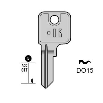 Cilindersleutel staal, DO15, DM16, DOM-13D, DM13, 730K, DO18, L193