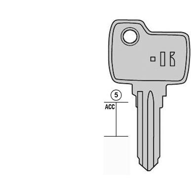 Autosleutel staal, FARM2S, FAR2R, FAR-1D, FAR8, FAR8