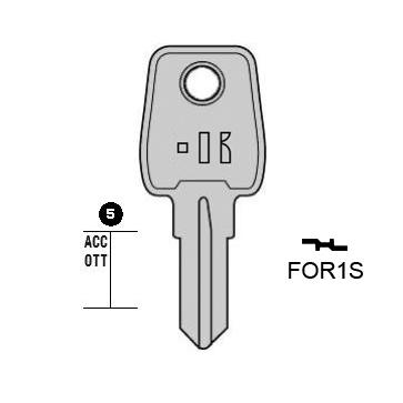 Cilindersleutel staal, FOR1S, FRT4R, FR-1D, FRT3R, 1788, FRT4R
