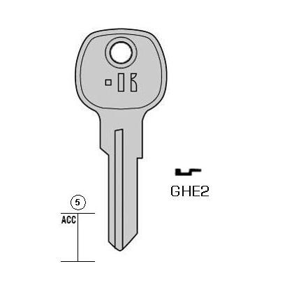 Caravansleutel staal, GHE2, GHE2, GH-GX, GH5, 883,5L, GH2, L701