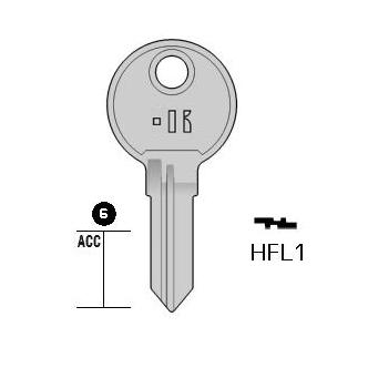 Cilindersleutel staal, HFL1, HF75R, HAF-2D, HAF3R, 1786, HAF2L, L262