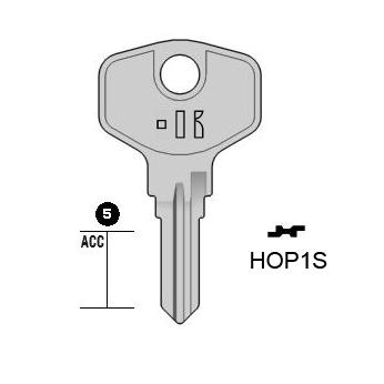Cilindersleutel staal, HOP1S, HPP1, BUR-10, BG36, 1806,5, HPE1, L101