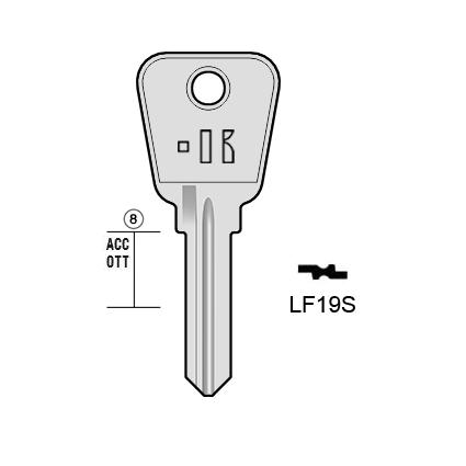 Cilindersleutel staal, LF19S, LF19R, LF-7D, LF20R, 1344,5, LF27L, L376