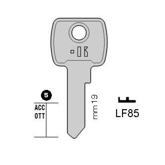 Cilindersleutel staal, LF85, LF4, LF-15, LF6R, 959L, LF11Q, L369