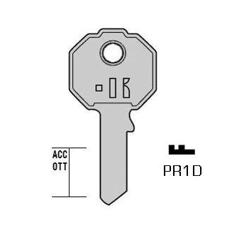 Cilindersleutel staal, PR1D, PF1, PR-9, PR7R, PRF10